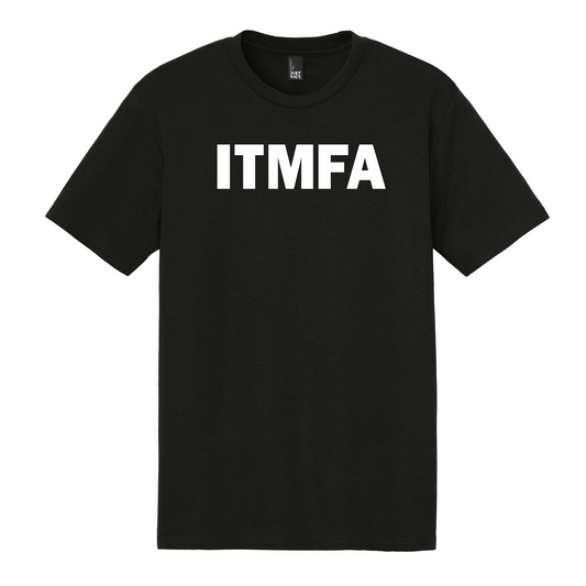 ITMFA BLACK TRIBLEND T-SHIRT
